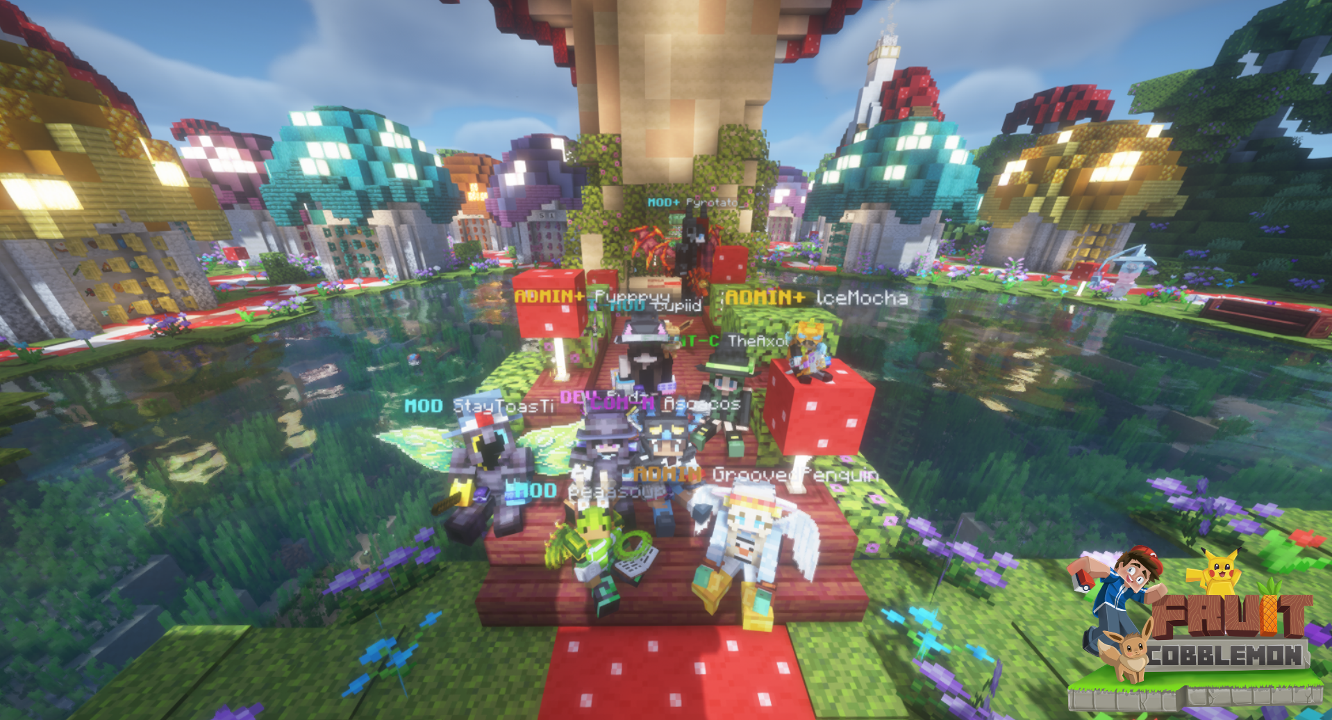 The Pixelmon Staff Team