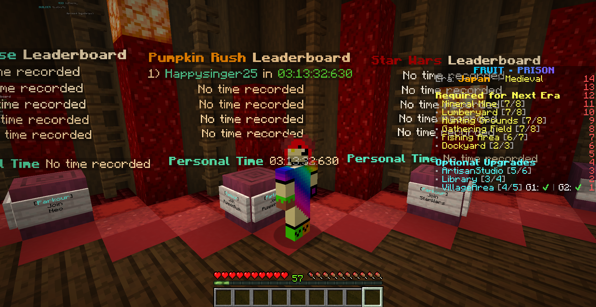 Pumpkin rush is a pain